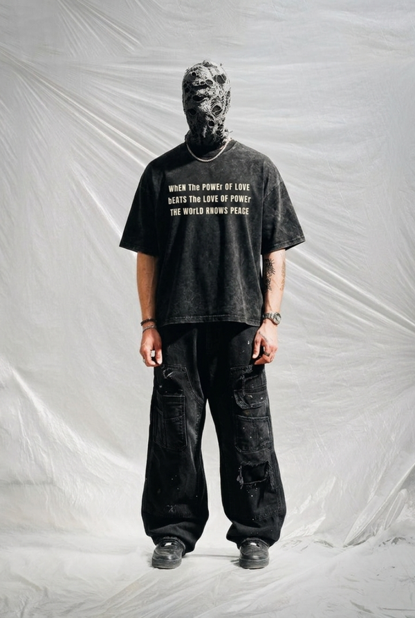 Illegal Proposal | Unisex Acid Washed Oversized Tee
