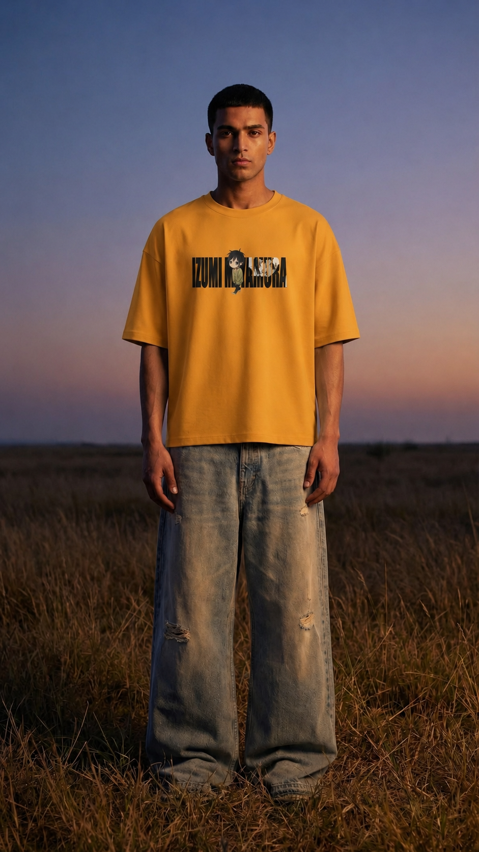 "IZUMI MIYAMURA" Unisex Oversized T-Shirt