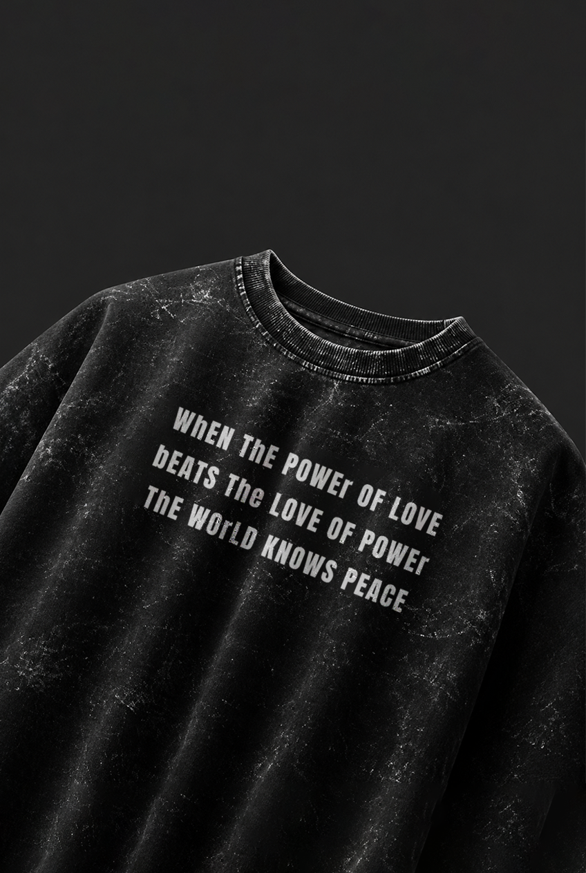 Illegal Proposal | Unisex Acid Washed Oversized Tee