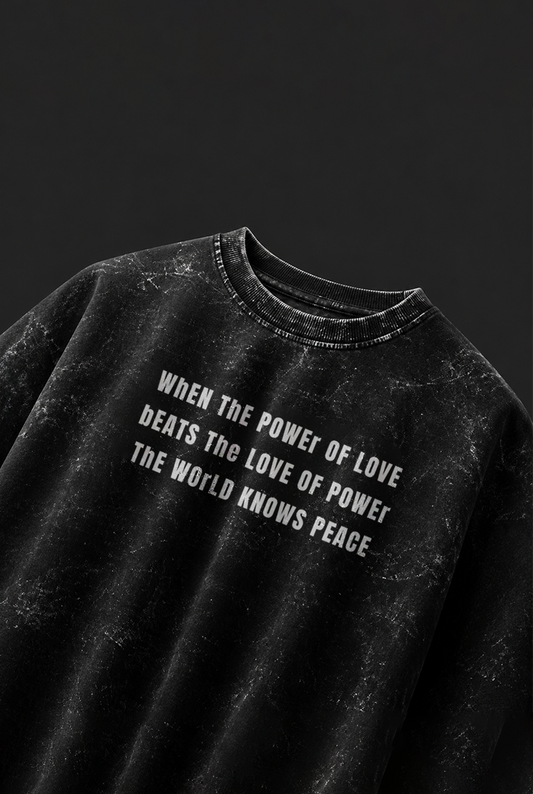 Illegal Proposal | Unisex Acid Washed Oversized Tee