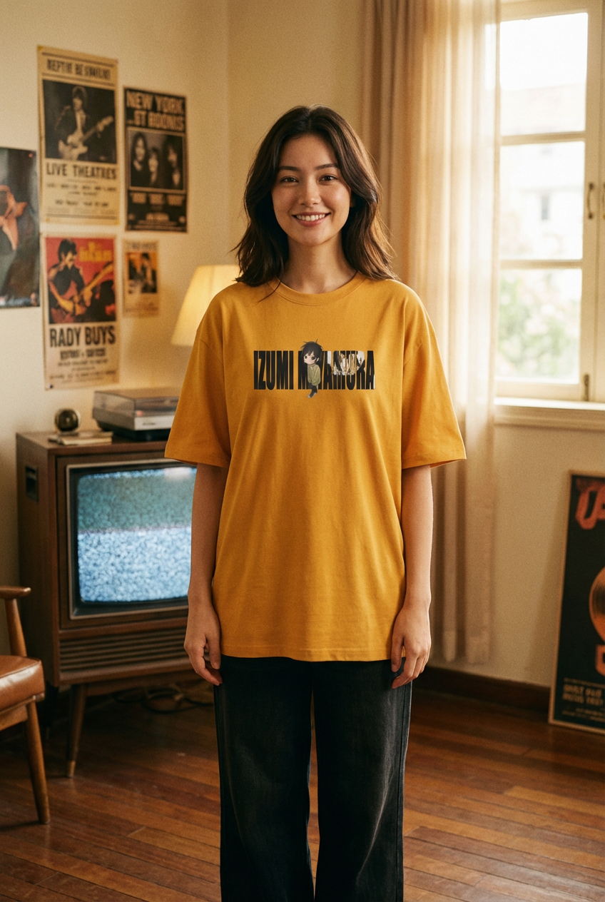 "IZUMI MIYAMURA" Unisex Oversized T-Shirt